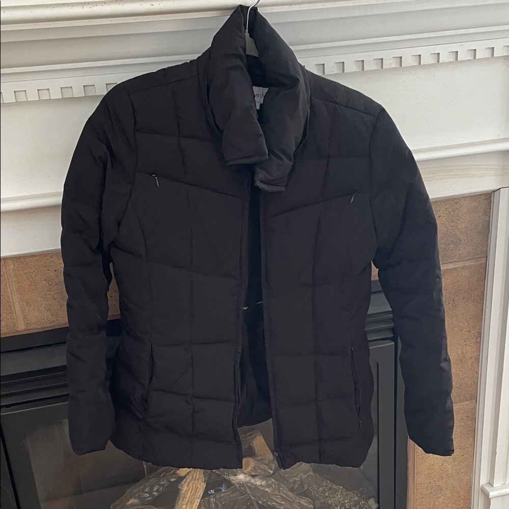 Calvin Klein women’s Black Puffer Jacket